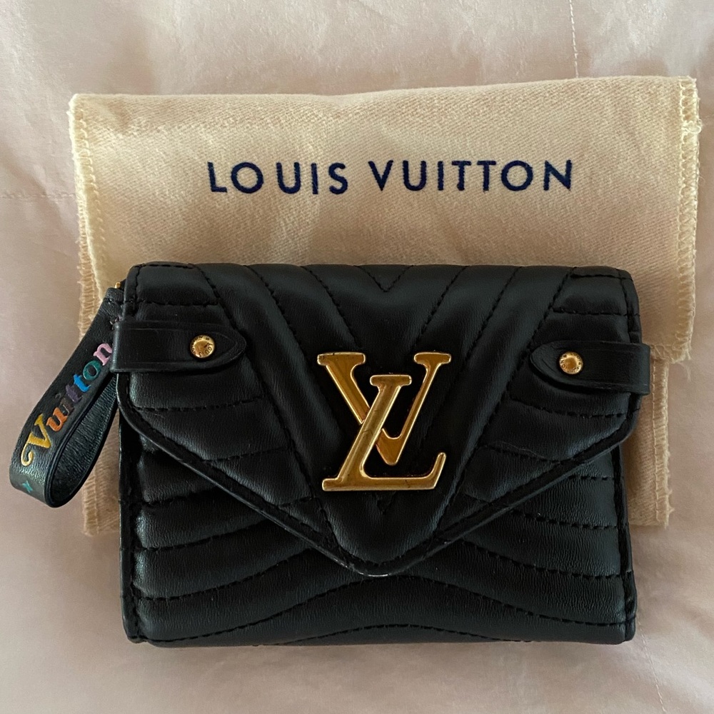 Louis Vuitton New Wave Compact Wallet Black